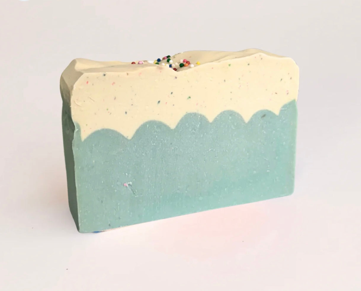 Birthday Cake Handcrafted Soap