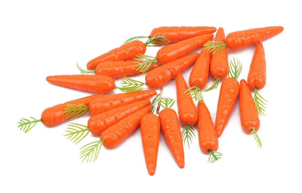 Simulation Carrot Fake Food - Lot of 10