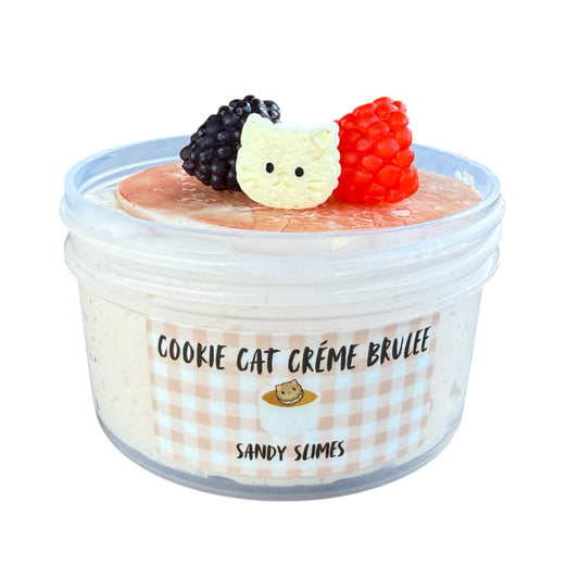 Cookie Cat Crème Brûlée