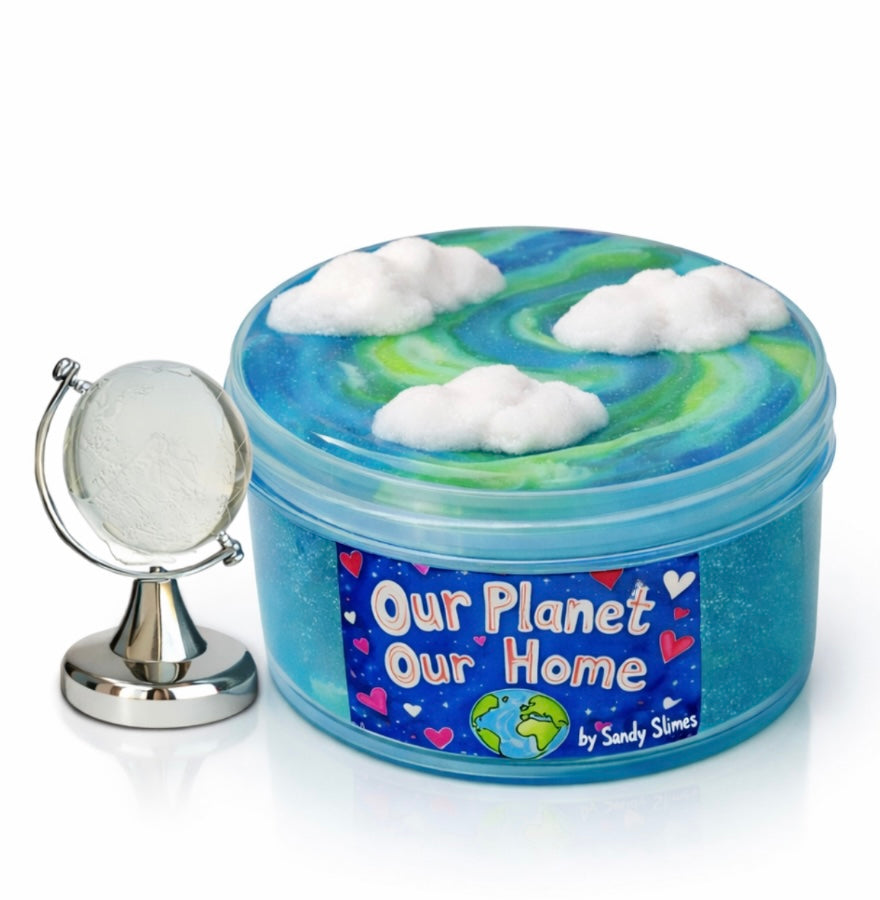 Our Planet Our Home - An Earth Day Avalanche Slime