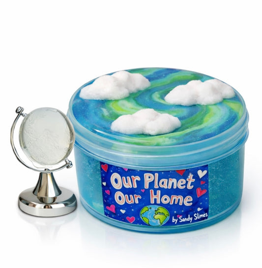 Our Planet Our Home - An Earth Day Avalanche Slime