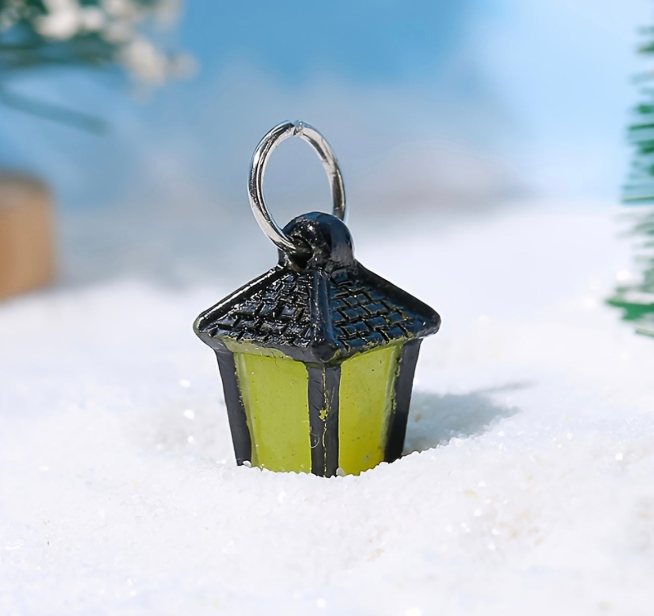 Set of 7 Mini Lantern Charms