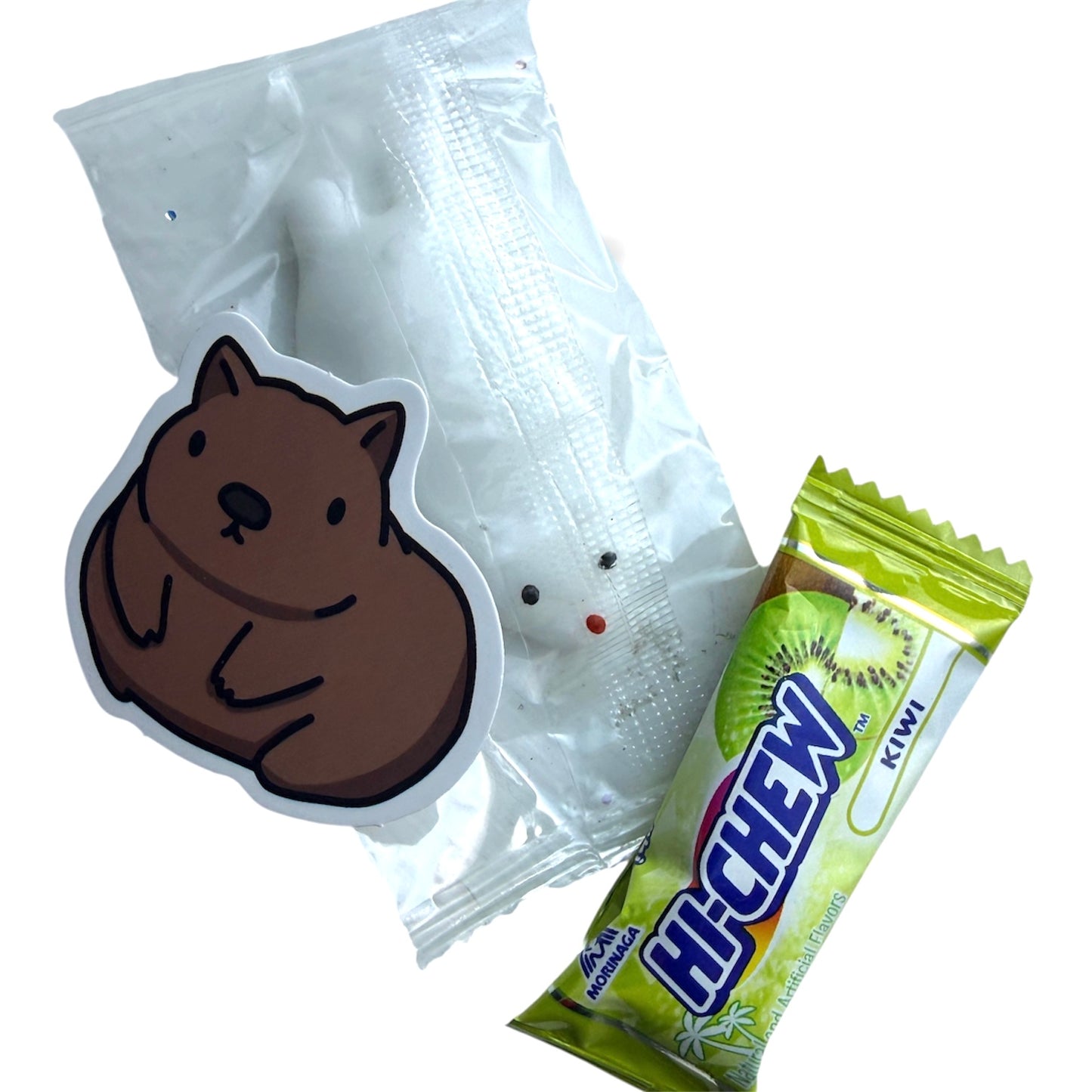 Candy, Mochis, and Stickers