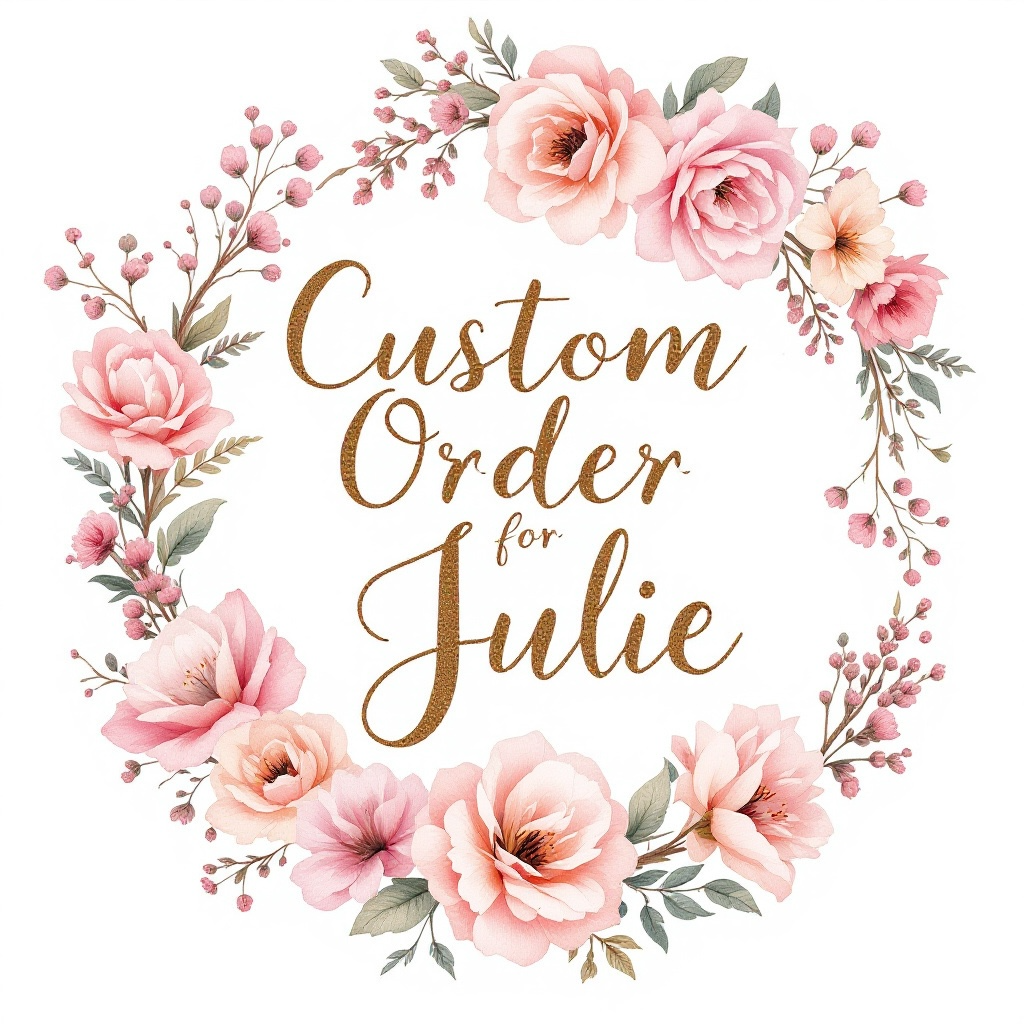 Custom Order for Julie