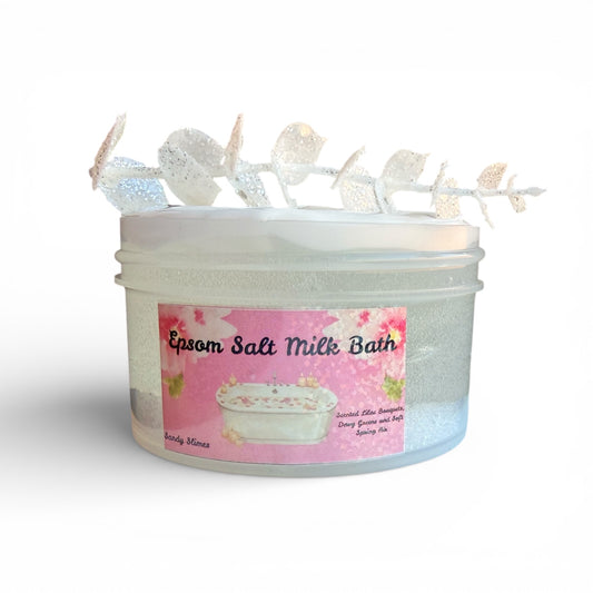 Epsom Salt Milk Bath