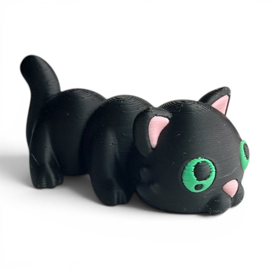 Sandy Slimes Mascot Cat 2.5” Flexi Toy