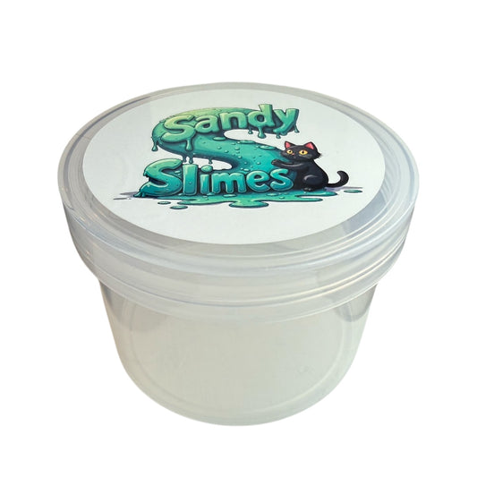 Empty 8 oz Logo Clarified Slime Jar