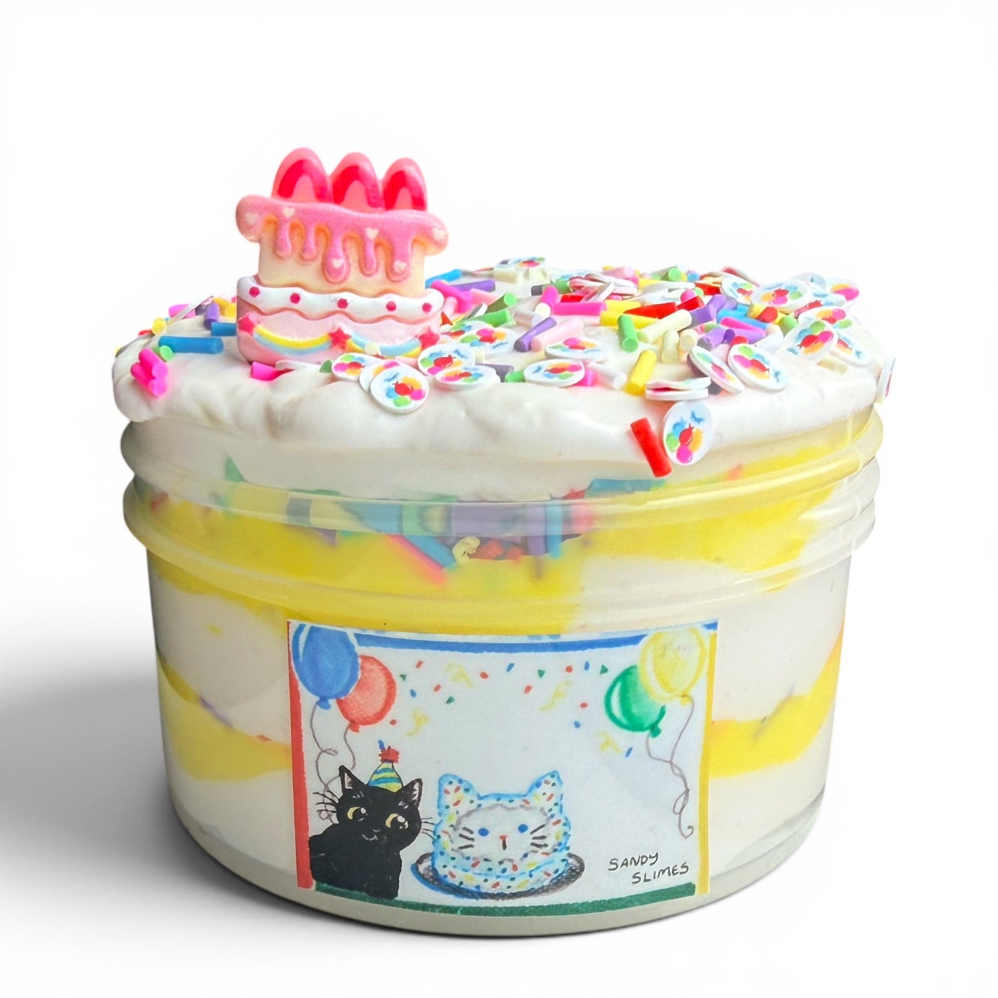 Personalized Happy Birthday Slime