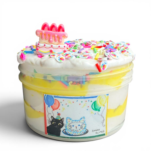 Personalized Happy Birthday Slime