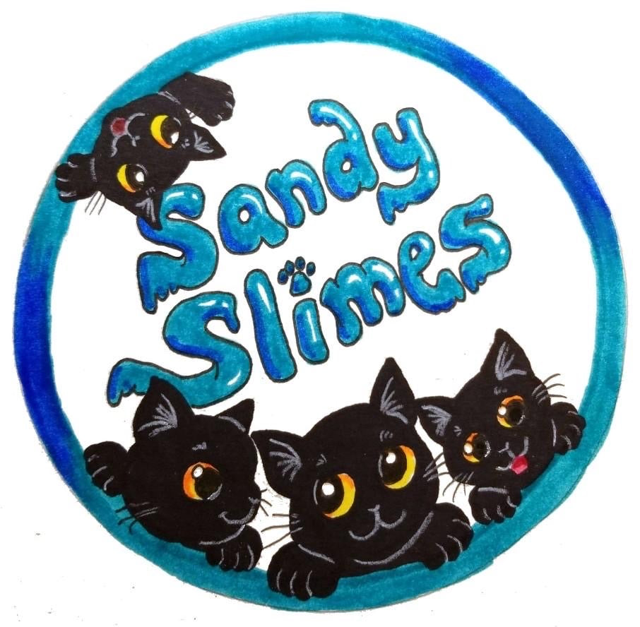 Sandy Slimes Slimecon Exclusive 2”Vinyl Waterproof Stickers